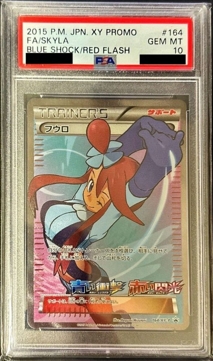 画像1: 〔PSA10鑑定済〕フウロ(SR仕様)【P】{164/XY-P} (1)